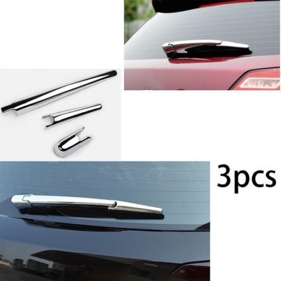 Tail Rear Window Wipers Cover Trim Chrome Fit For Honda HR-V HRV Vezel 2016-2022