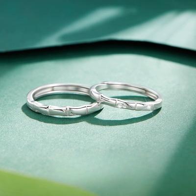 Bambusring Paar Ring Einfacher Ring Nischen Design Einfache Mode Live Freundin Geburtstagsgeschenk