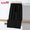 Baleno Herren Schwergewicht Baumwolle Weitbein Hose