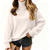 Women's Color Turtleneck Top Casual Fashion Base Layer