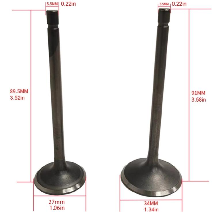 Motorcycle Engine Intake Exhaust Valves Stem Guide Oil Seal Motorbike Accessories Engine Spare Parts for CG250 250CC