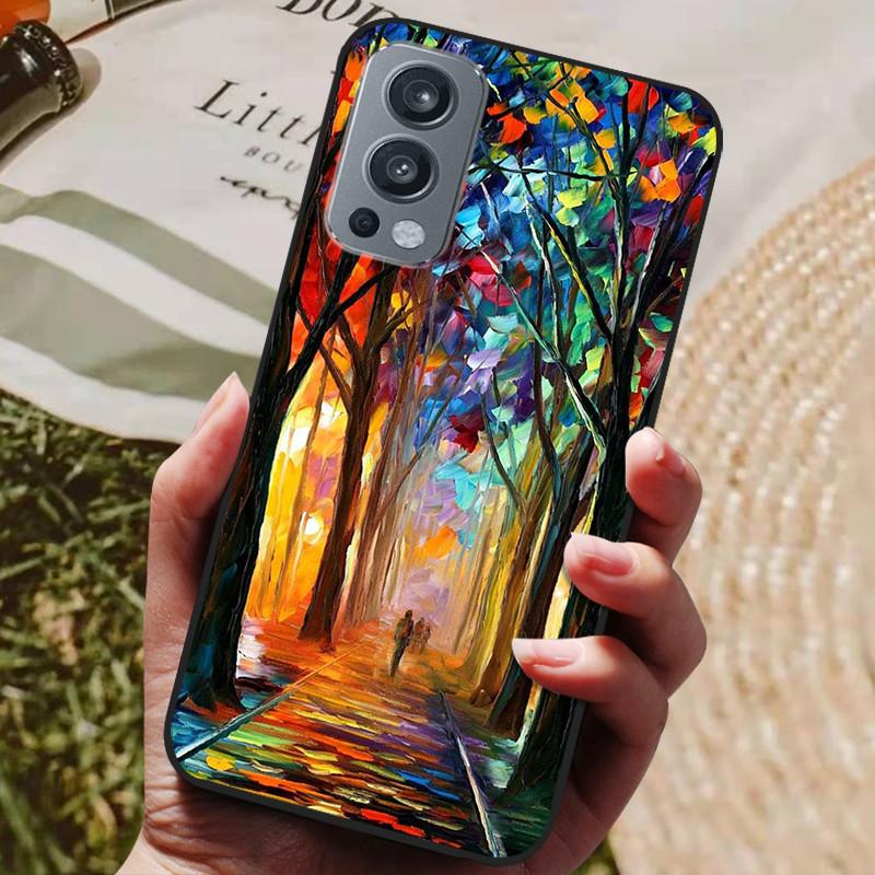 Für OnePlus Nord 2 5G Hülle Silikon Rückabdeckung Handyhülle Für OnePlus Nord2 5G Hüllen für One Plus Nord 2 5G Weicher Stoßfänger Funda