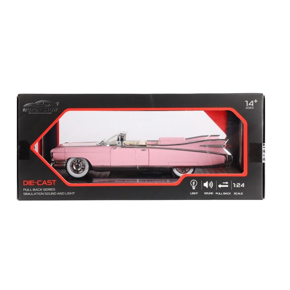 Baniland Motor Show Model Mașină Die-cast CDLC Eldorado Roz