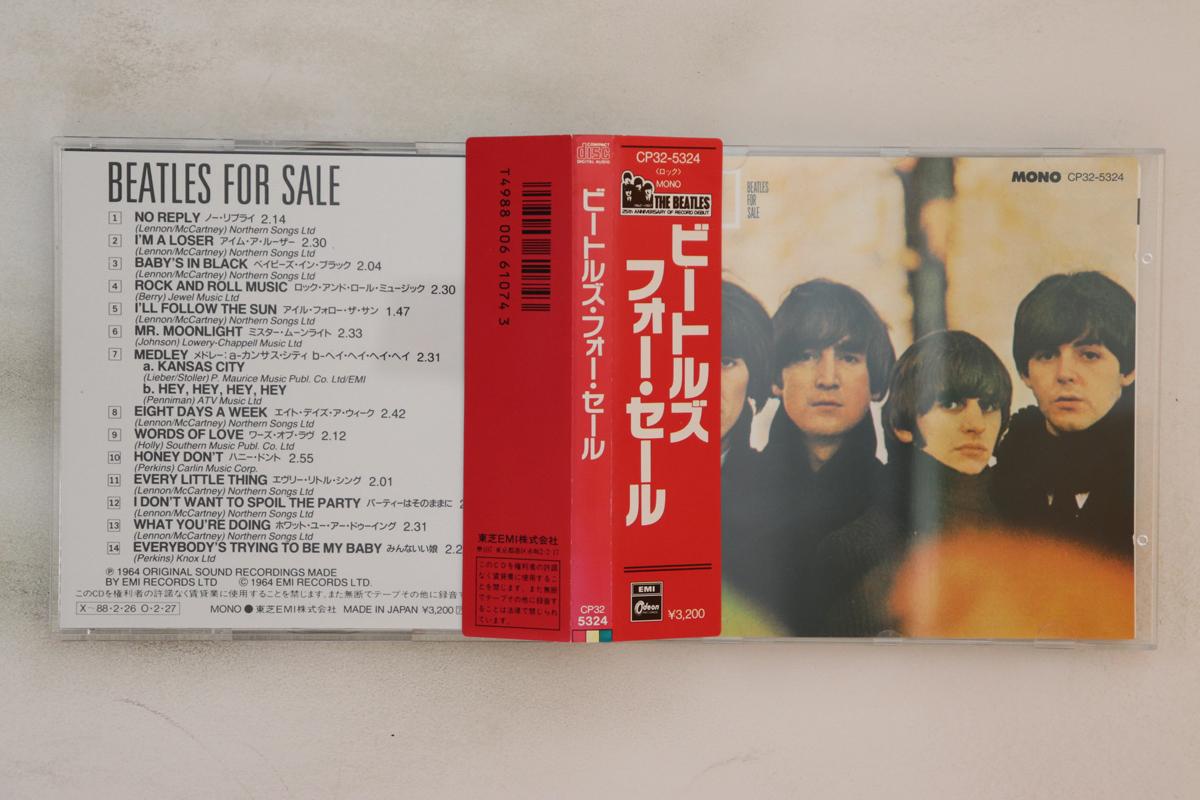 

CD BEATLES - Beatles For Sale CP325324 Odeon 1964 Japan Obi Rock Used