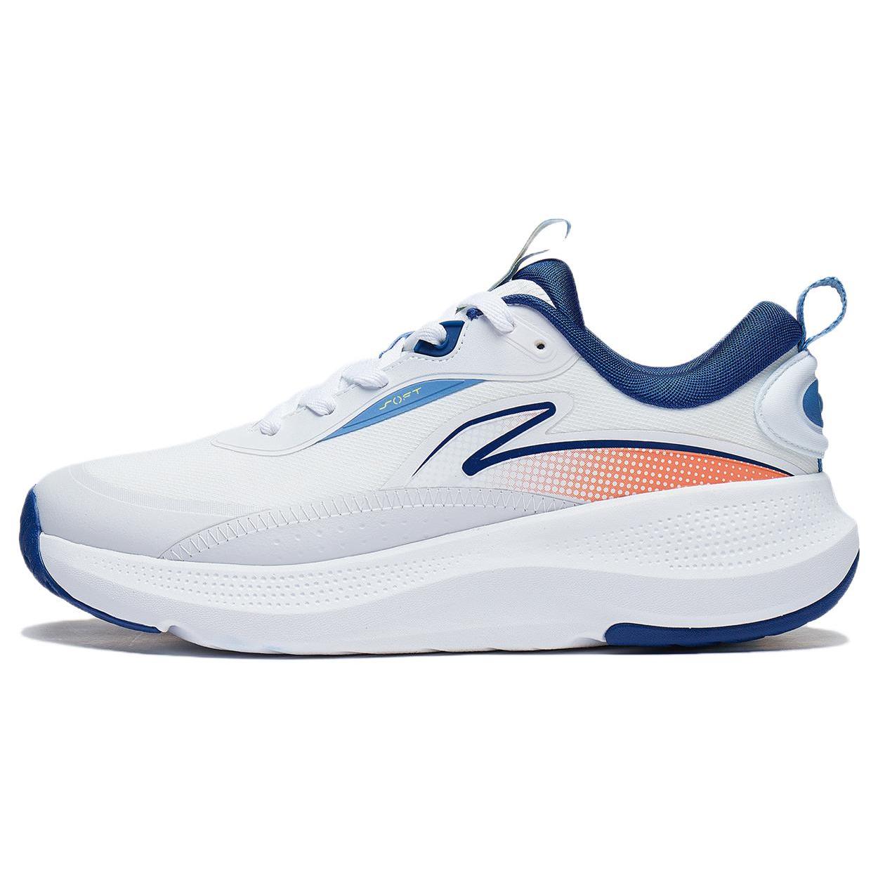 

Новые мужские повседневные кроссовки LiNing Soft Element с амортизацией, дышащие, с низким верхом, стандартные белые AGLT179-3 43.5