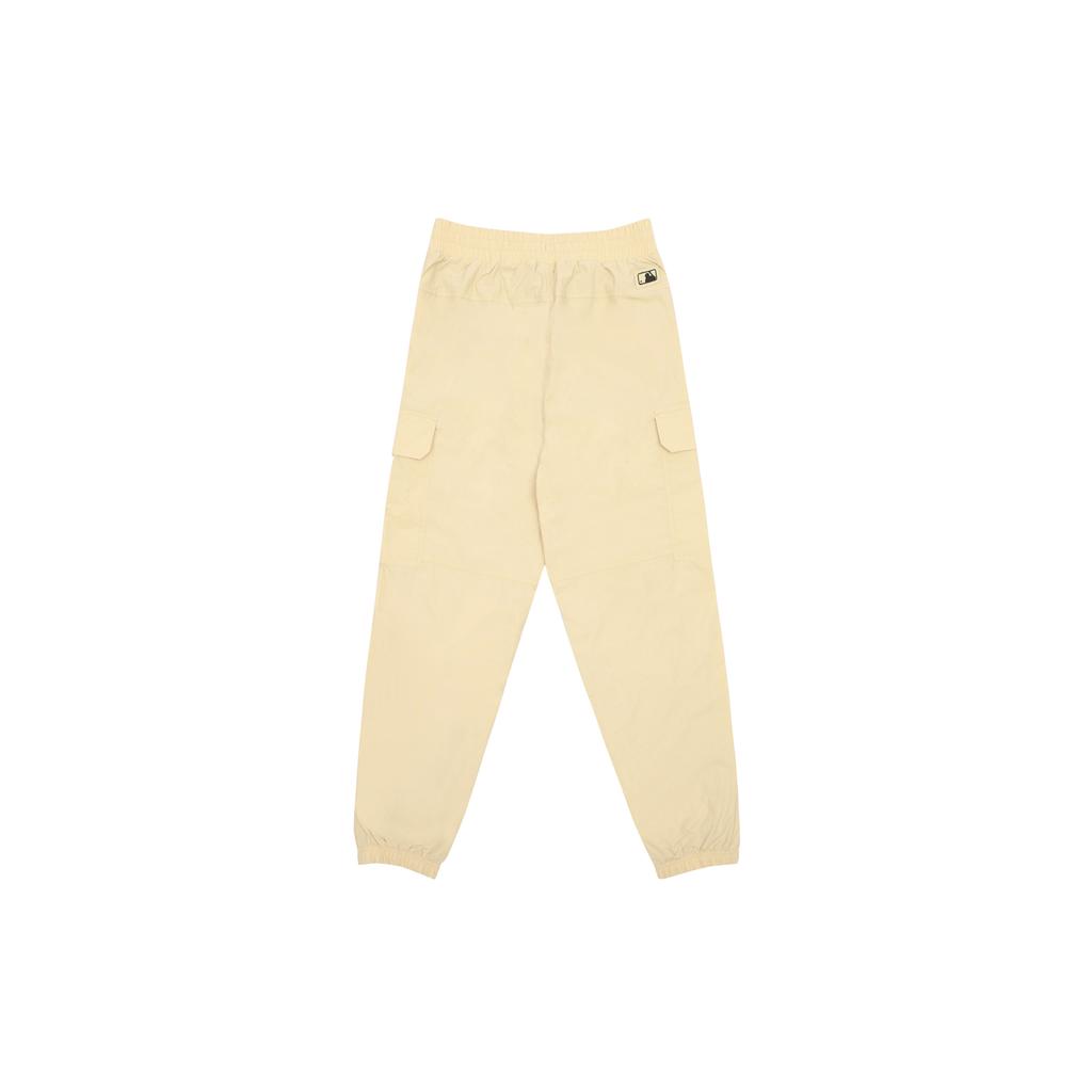 New MLB New York Yankees Knitted Sweatpants Unisex Beige 3AWP09014-50BGS