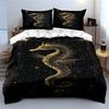 Golden seahorse with stars. Bedding sets Duvet cover sets Duvet covers Pillowcases(1 * Duvet Cover 2 * Pillowcases without duvet insert)