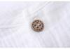 Kids' Summer Cotton Linen Two-Piece Set - Short Sleeve Top & Joggers