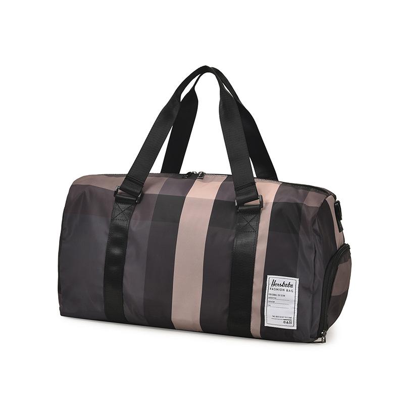 Dry and wet separation fitness bag women with shoe position anti-splashing outdoor sports backpack light short-distance travel bag men