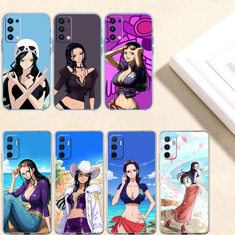 MH121 One Piece Nico Robin Case for Motorola E7 G6 G7 G8 G9 Plus Power Play G10 G20 G04 E30 E40 E22 E20 E13 E15 G22 G23 G05 G75 G35 G55