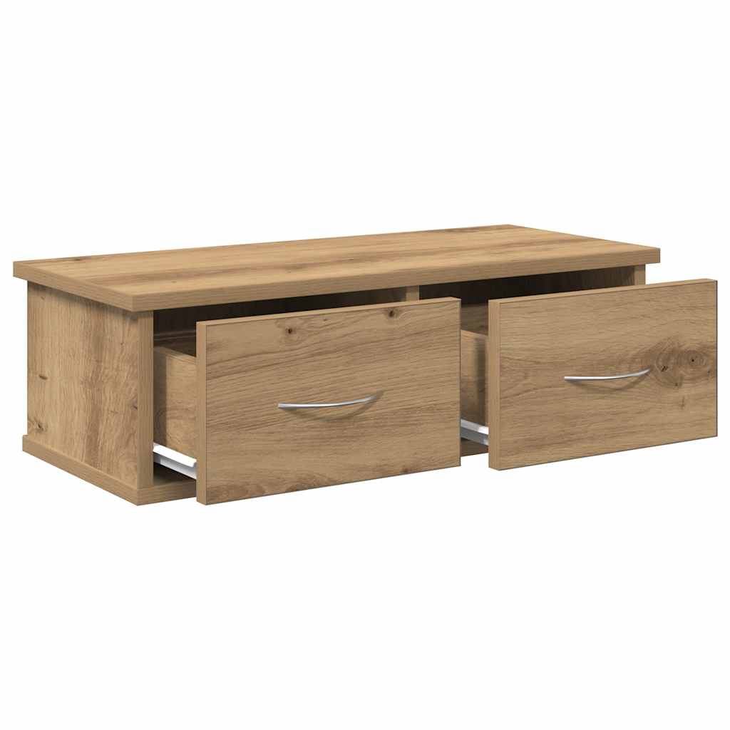 Wall Mounted Cabinet Artisan Oak 60 x 26 x 18.5 cm Particleboard