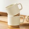 OLOEY Vintage Embossed Ceramic Mug