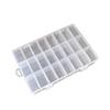 24-Compartment Jewelry & Electronic Component Organizer Box