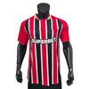 Mens Soccer Jersey Short Sleeve Away Kit So Paulo FC Fan Wear Winter Sportswear