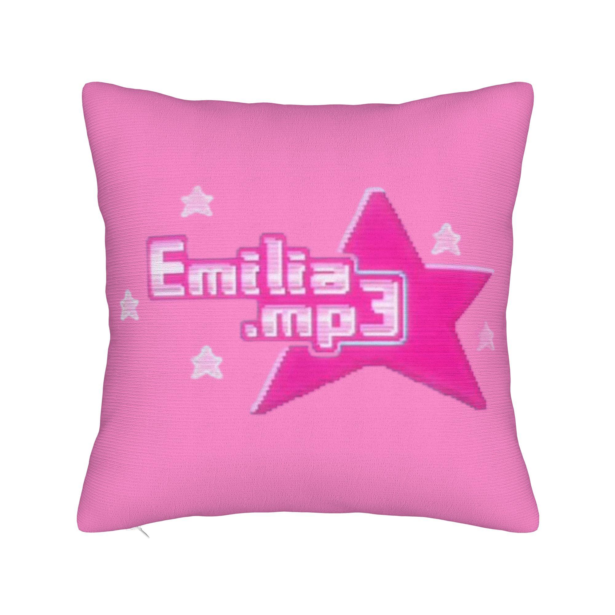 

Emilia Music Square Pillow Covers Polyester Home Cushion Cover Cool Decor Pillow Cover 4545 30x30cm 12x12in