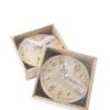 Round Hanging Clock Quiet Numerals Round Retro Clock Classic Wall Clock  Home Use