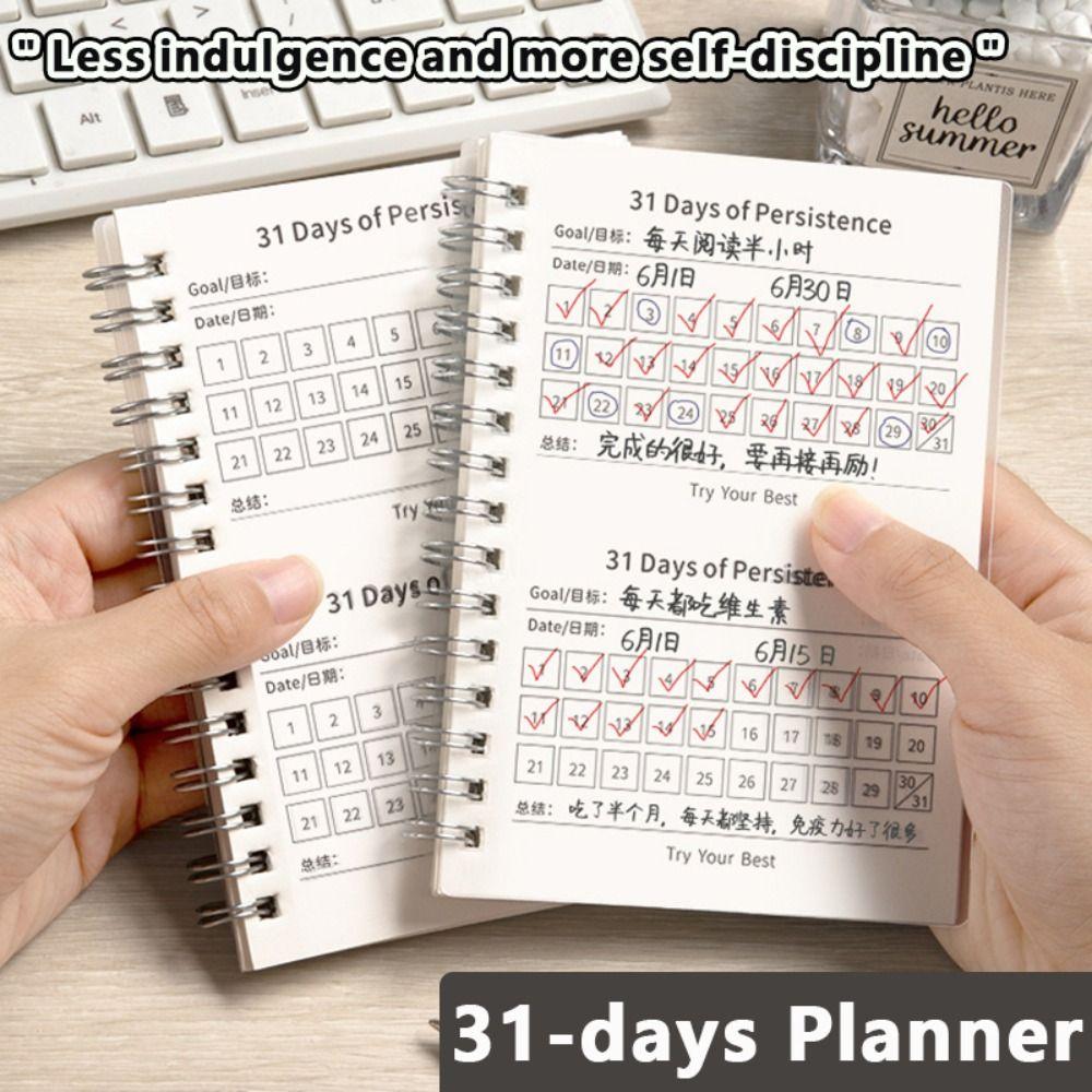 Student Specific Schedule Notepad A6 To Do List Memo New 31-days Planner Students