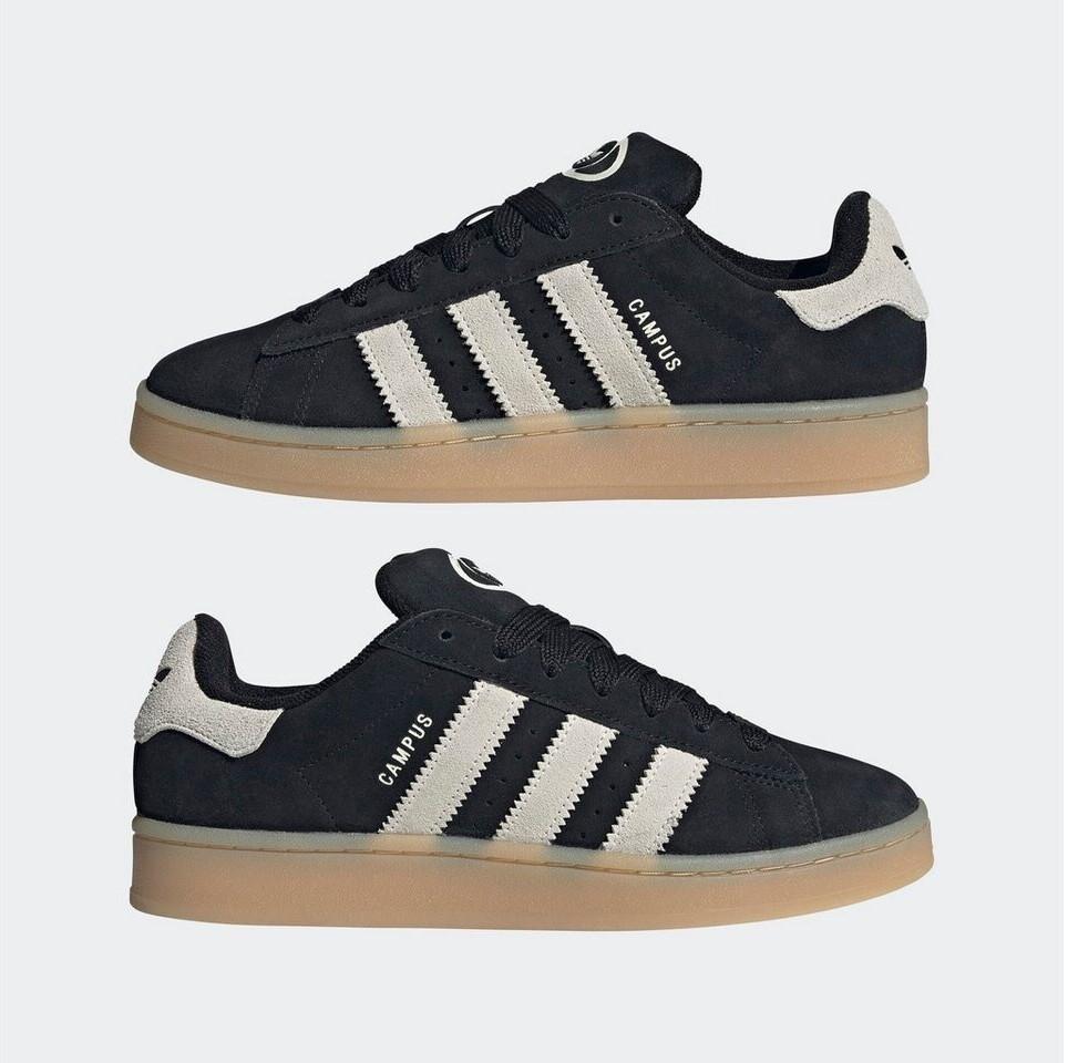 Кроссовки Adidas Campus 00s основной черный/кремовый белый/жвачка
