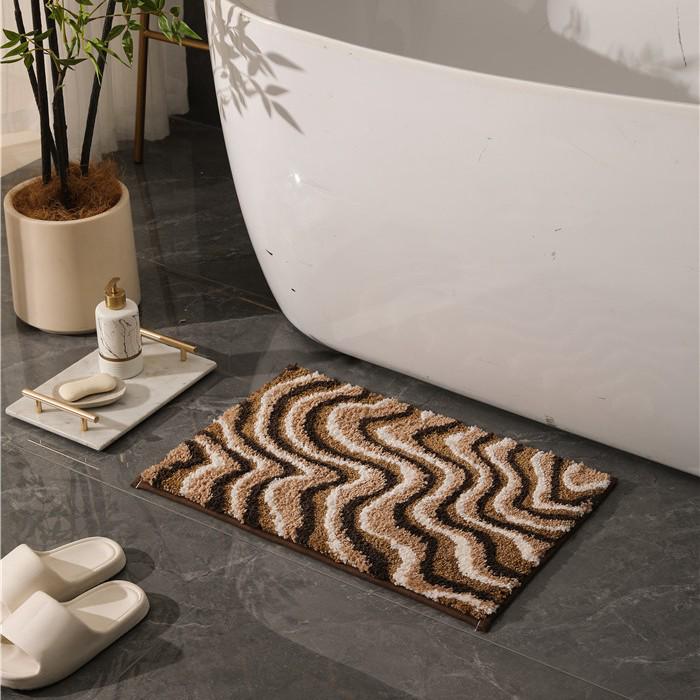 Cartoon Cat Head Absorbent Non-slip Bathroom Mat