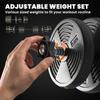Adjustable Weight Barbell & Dumbbells Set Free Weights Strength Muscle Exercise Home Gym Training, Black and Green