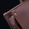 Crazy Horse Leather Unisex Business Messenger & Shoulder Bag – Retro Computer Briefcase