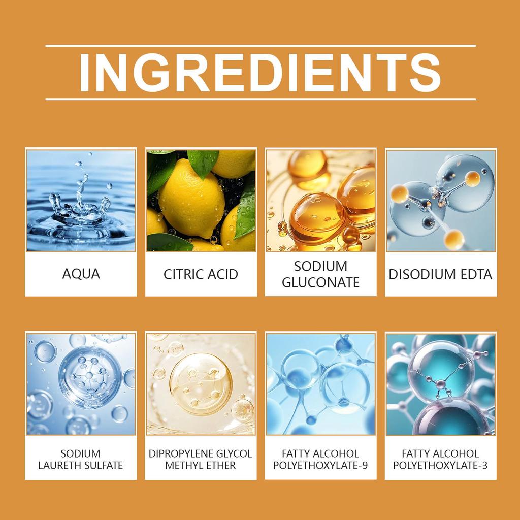 Jakehoe Brass Polishing Cleaning Spray Tarnish Removing Polishing Brightening Gentle Maintenance Brass Care Spray