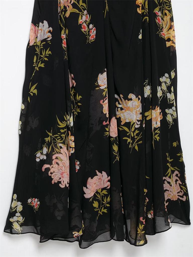 Women's Printed Slimming Casual Spaghetti Strap Dress