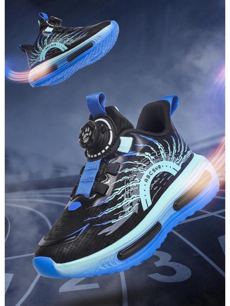 Boys' Non-Slip Leather Basketball Shoes - Spring 2025