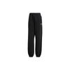 Pantaloni de jogging Originals Trefoil cu logo monocrom, cu talie elastică, pentru femei, negru IA6437
