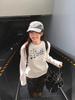 Stylish 2025 Women's Loose Long-Sleeve White T-Shirt for Autumn/Winter