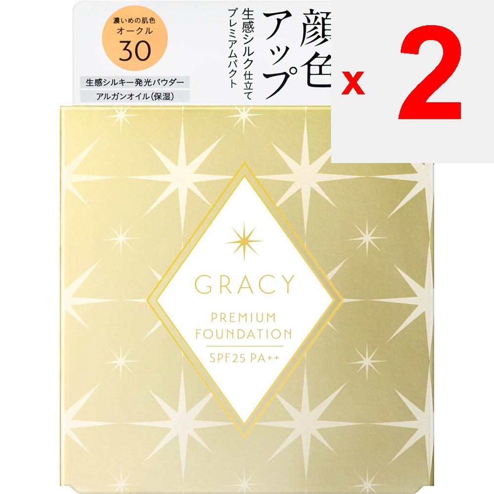 Shiseido Integrate Gracie Premium Impact Refill OC30 8.5g Skin Makeup Integrated Gracie To Use: - Take Out the Inner Dish of the Foundation and Place