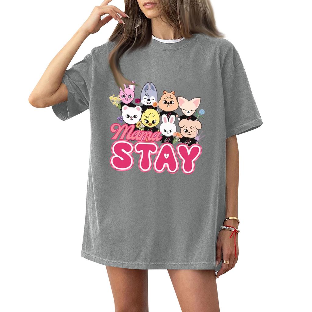 Womens T Shirts Short Sleeve Shirts Solid Color Pullover Summer Spring Tops Blouses