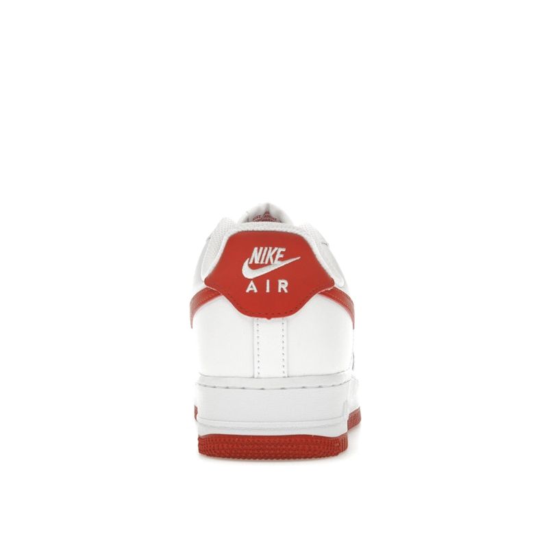 Nike Air Force 1 07 Hvit Drage Rød Herresneakers FJ4146-106