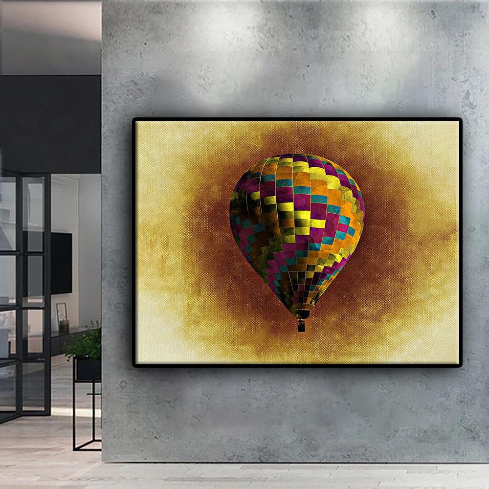 5D-Diamantgemälde zum Selbermachen, Kreuzstich, Heißluftballon, Diamantstickerei, Mosaik, Wandkunst, Heimdekoration