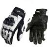 Motorcycle Gloves Black Racing Genuine Leather Motorbike White Road Riding Team Glove Summer Winter Wearable for Furygan AFS 18