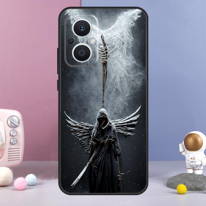 Death Grim Reaper Skull Funda For OPPO Reno 8 Lite 11F 12F 13F 14F 10 11 12 13 14 Pro OPPO Find X9 X5 X6 X8 Pro Case
