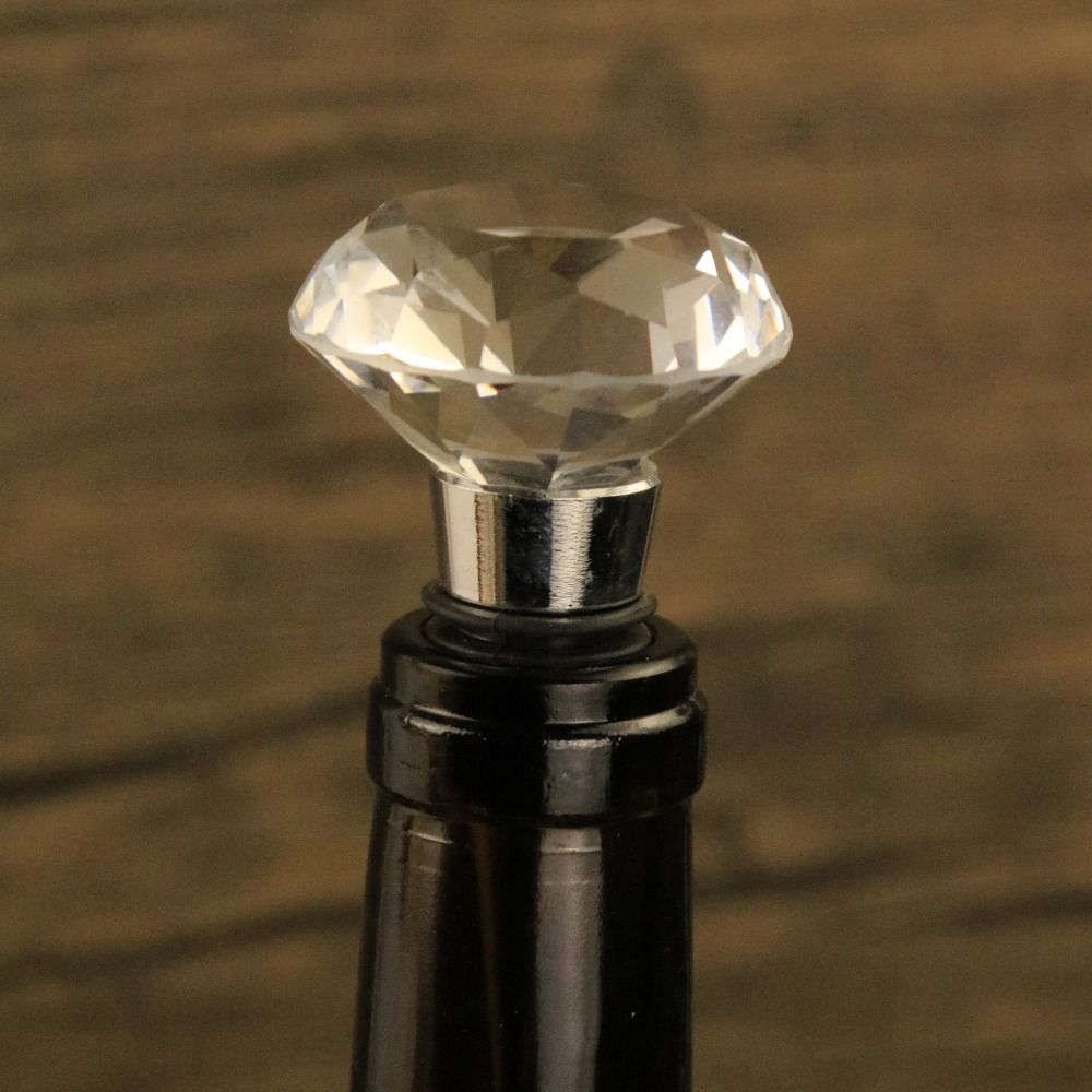 2PCS Decorative Wine Stopper Zinc Zinc Zinc Alloy Wine Bottle Cork Wine Bottle Sealed Plug Wedding