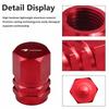 For Toyota Car Tire Stem Valve Caps Wheel Tire Valve Rim Stem Covers Airdust Waterproof GR Sport C-HR Rav4 YARiS supra Corolla RV6