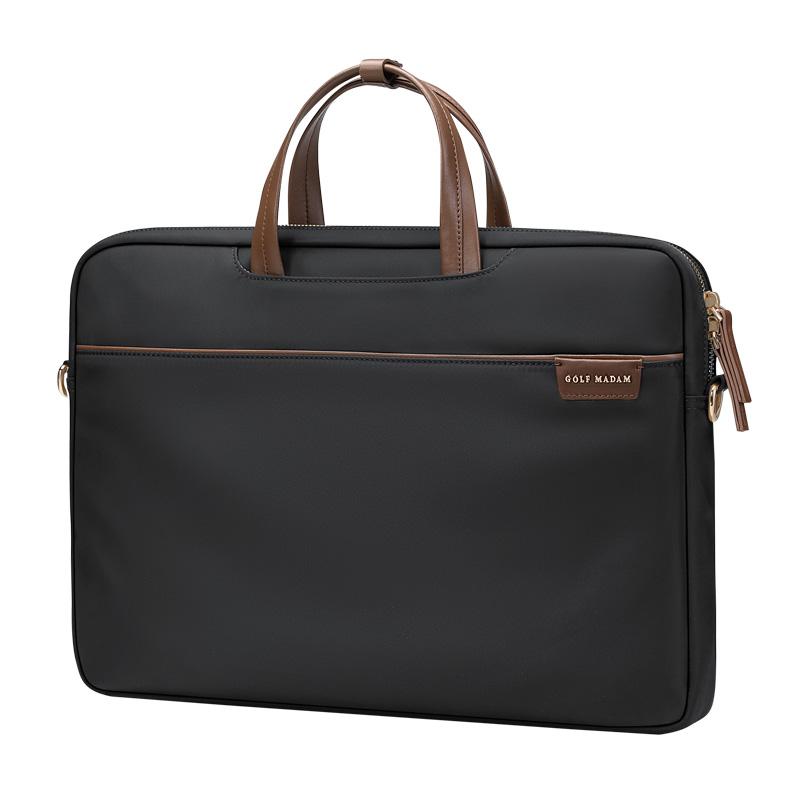 New GOLF Fabric Portable Briefcase Laptop Bag Regular Women's Multicolor GAL22780+GAL23780