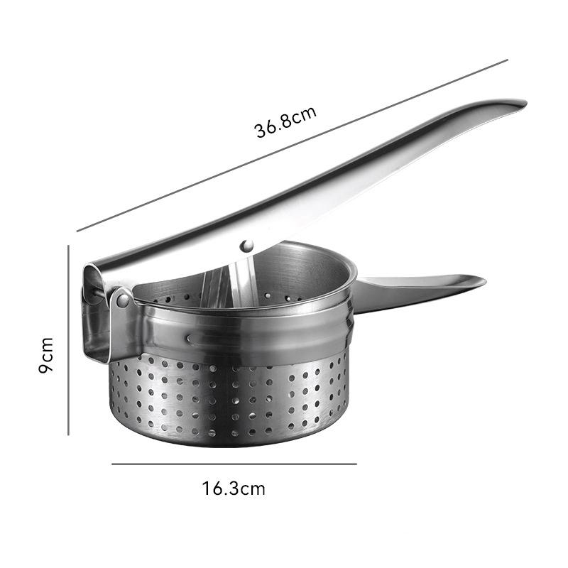 Manual Juicer Stainless Steel Handheld Citrus Press Orange Pomegranate Lemon Vegetable Squeezer Potato Masher Kitchen Gadget