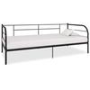 VidaXL Bed Frames Black Metal 90 X 200 Cm