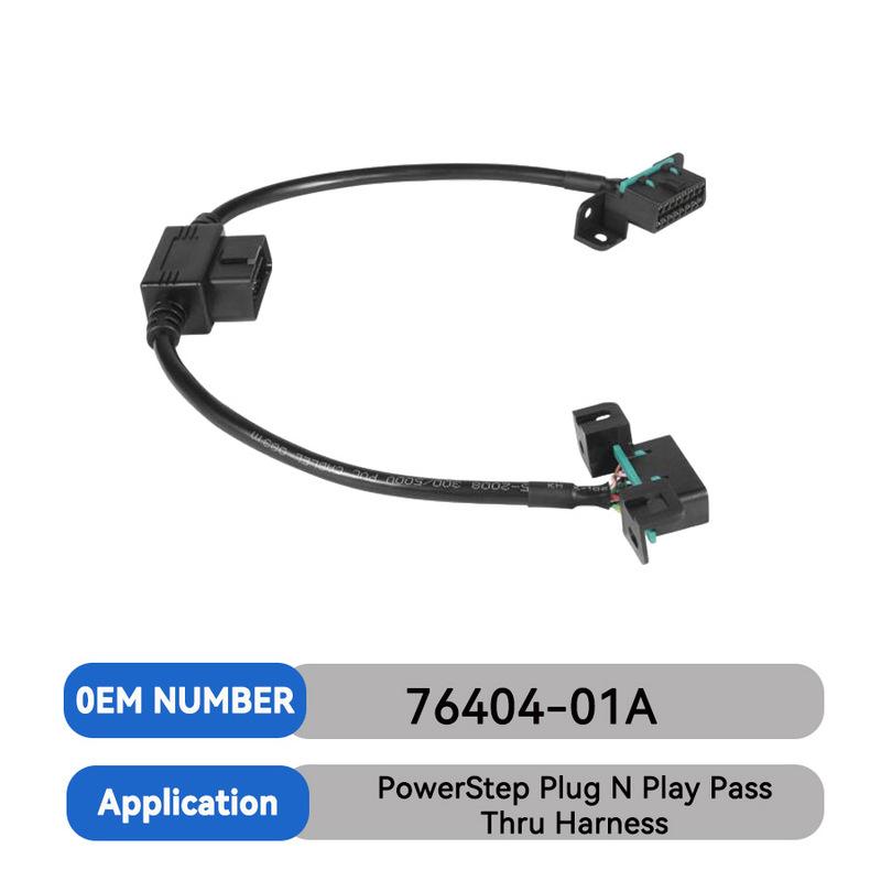76404-01A PowerStep Plug N Play Pass Thru Harness for Silverado, Sierra, Ford All Applicable Models (Except Ram, Toyota)