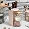 Large Capacity Jewelry Organizer Box 3-Layer Cosmetic Storage Box Makeup Brush Holder  Beauty Egg