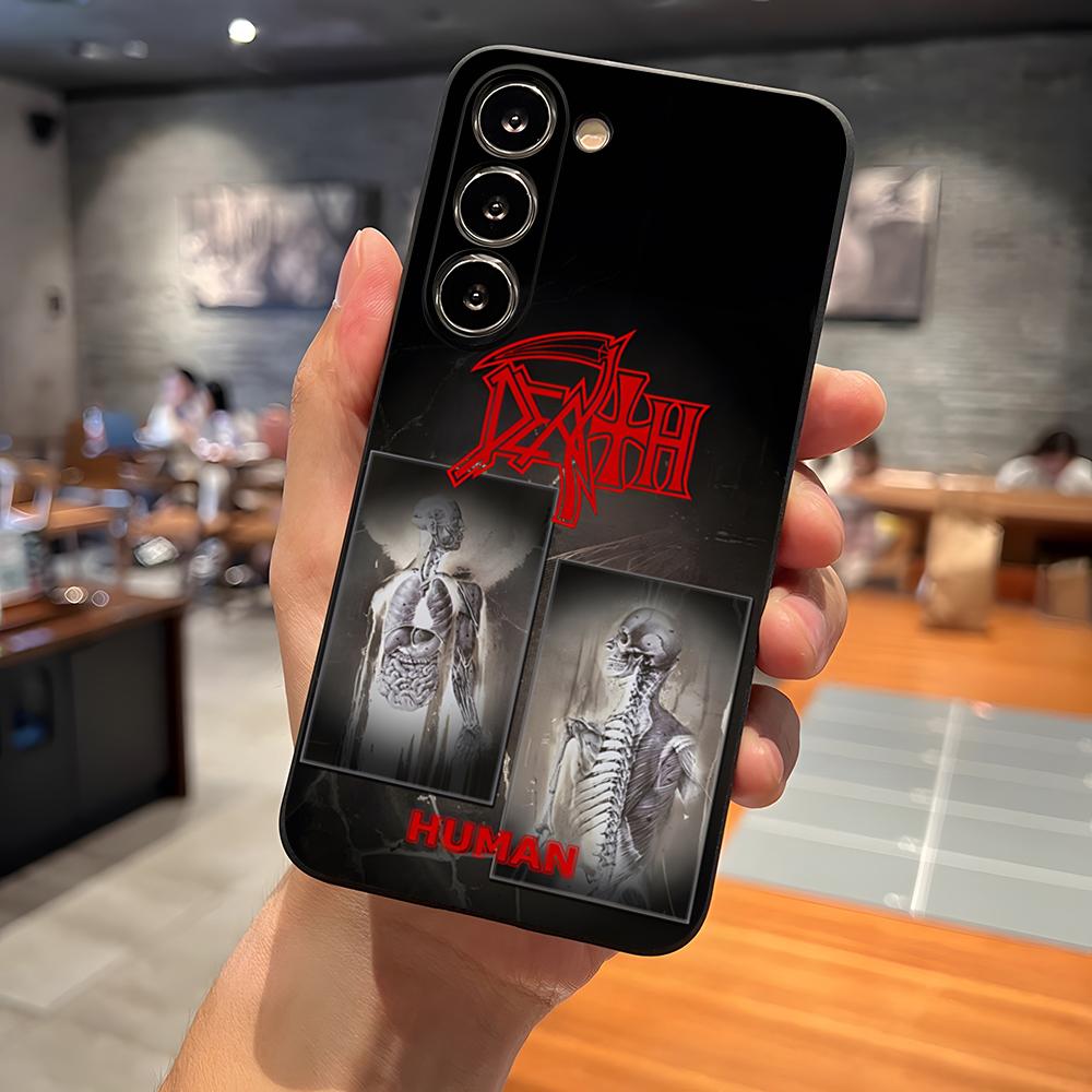 

Death Metal Band Phone Case For S23 Samsung S25 S26 S24 Ultra S22 S20 Fe S21 Plus A16 A54 A34 A24 A53 A13 A14 Cover Samsung s23fe