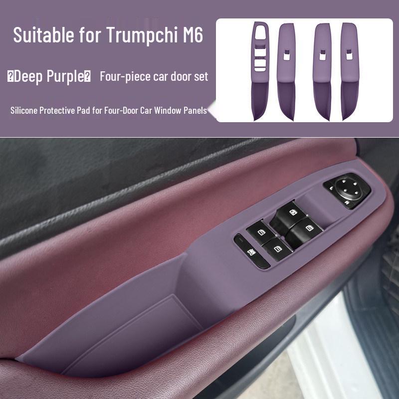 Trumpchi M6 PRO Center Console & Window Control Silicone Protective Pad