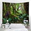 Snow Forest Print Tapestry Tropical Jungle Wall Hanging Boho Psychedelic Mandala Home Wall Decor Room Decor Yoga Mat Sofa Sheet