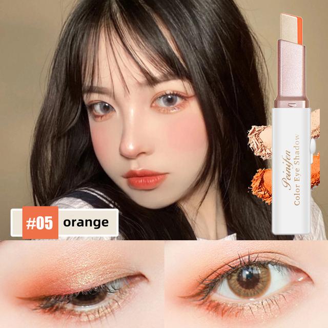 

2 в 1 двухцветные блестящие тени для век, водостойкие градиентные стерео тени для век, палитра двухцветных мерцающих инструментов для макияжа 05