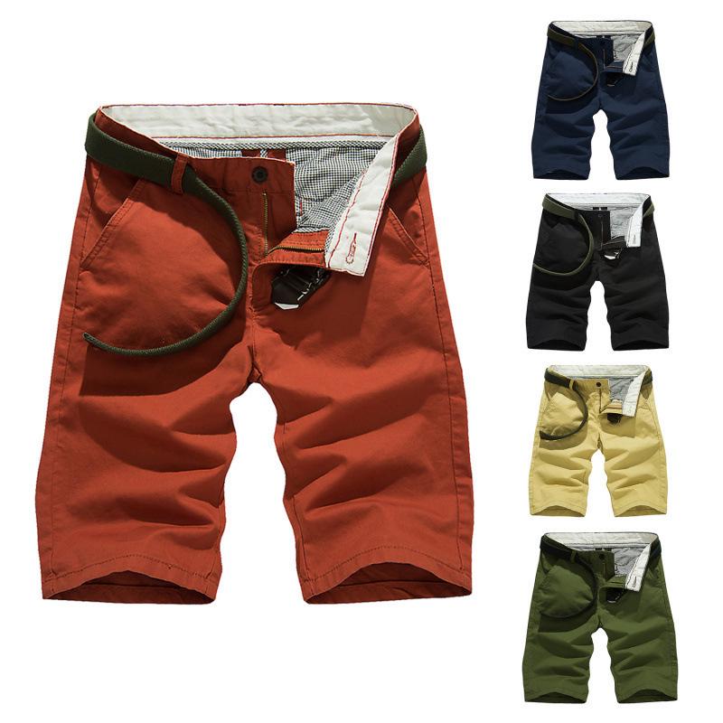Men's Summer Army Cargo Bermuda Shorts