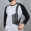 Borsa a tracolla da uomo casual – Marsupio resistente in PU con tasche multiple per esterni, moto e viaggi