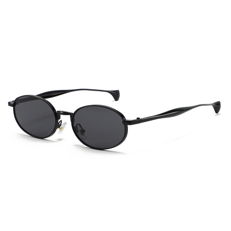 Retro Oval Small Frame Luxury Sunglasses for Men and Women